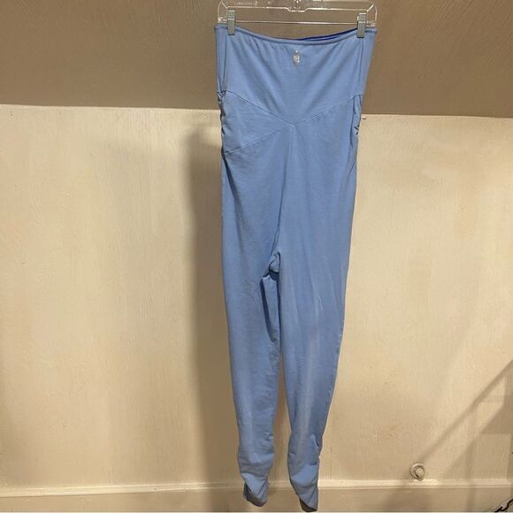 Revolve FREE PEOPLE Hot Shot Strapless Jumpsuit By Fp Movement Raindrop Blue - Picture 5 of 9